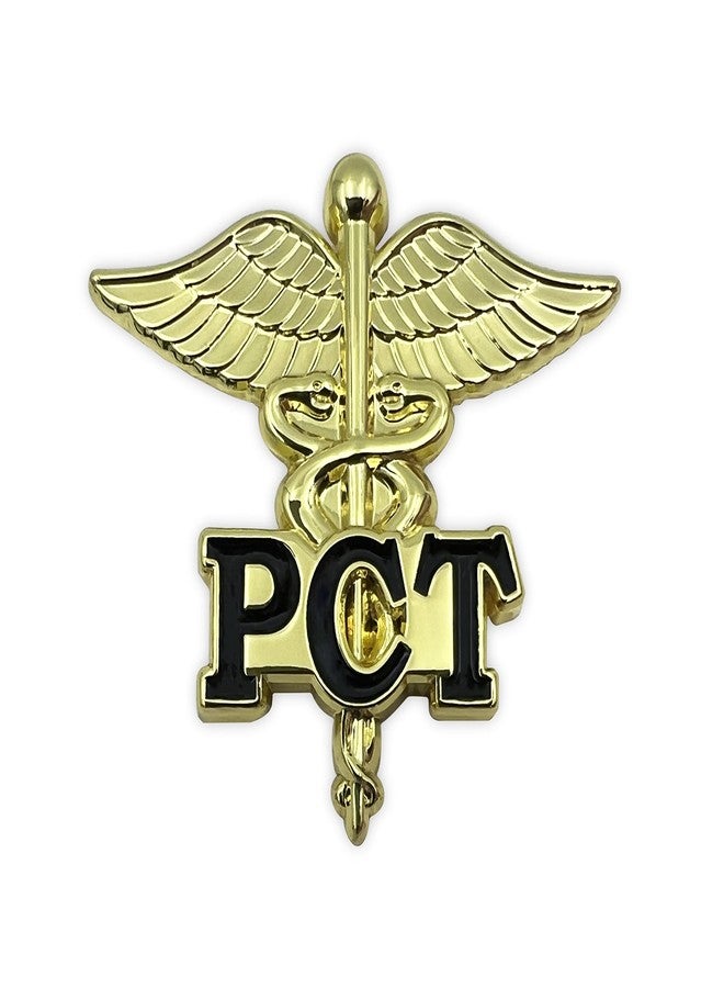 PinMaze PCT Nurse Lapel Pin - Patient Care Technician Nursing Assistant Brooch Clip Badge - Image 1